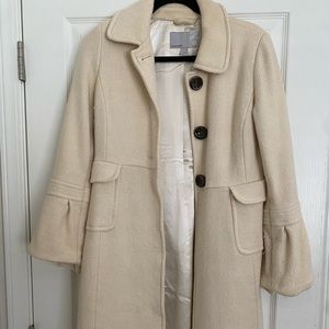 Old navy ivory coat
